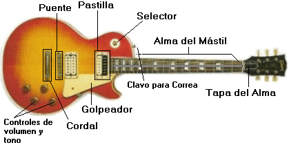 Estructura de la Guitarra